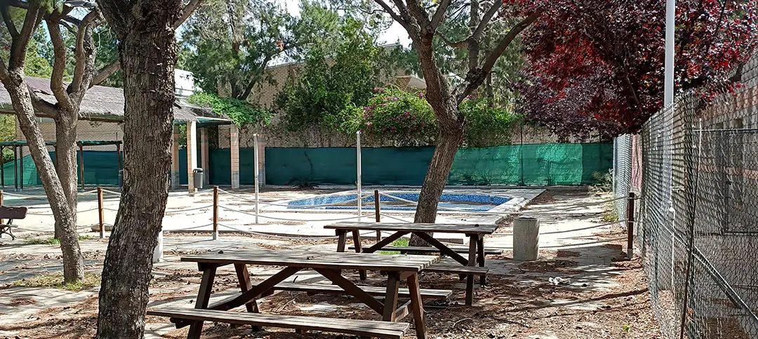 Mallas de ocultación en jardines